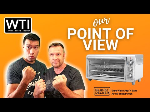 Black+Decker Air fryer/Toaster oven - WTI product video review