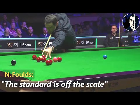 "𝙊𝙪𝙩𝙨𝙩𝙖𝙣𝙙𝙞𝙣𝙜 𝙛𝙞𝙣𝙖𝙡, 𝙤𝙣𝙚 𝙤𝙛 𝙩𝙝𝙚 𝙗𝙚𝙨𝙩" N. Foulds | Ronnie O'Sullivan vs Judd Trump | 2019 NIO Final