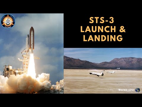 Space Shuttle Columbia Launch & Landing | STS- 3, 1982