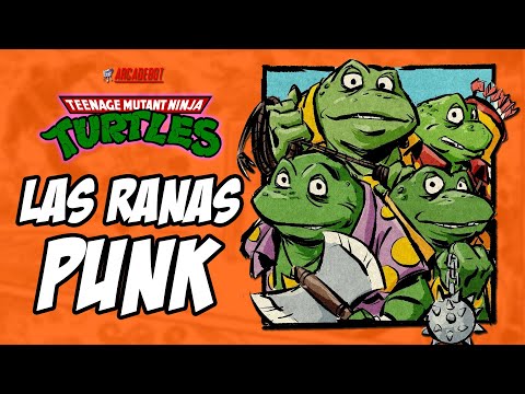 🐸 ¿Quiénes son las RANAS PUNK? Tortugas Ninja - TMNT Ranas Mutantes