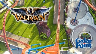 2019 Valravn Dive Roller Coaster On Ride Front Row HD POV Cedar Point