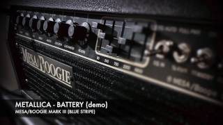 Video thumbnail for Metallica - Battery / Mesa Boogie Mark III (Blue Stripe) by Tony Batal