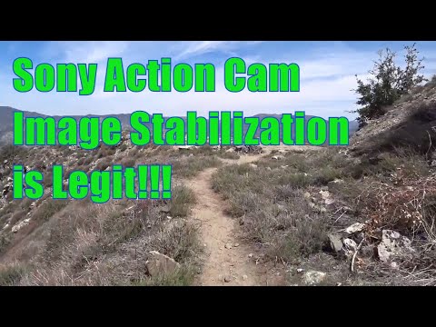 Sony Action Cam Image Stabilization MTB. Its Legit.