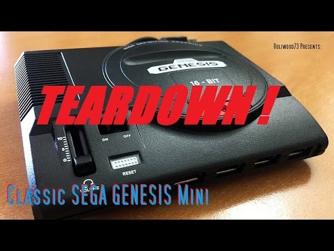 Sega Genesis Classic Mini Teardown