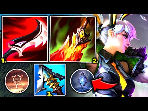 RIVEN TOP ASSASSIN BUILD IS FANTASTIC! (1 COMBO = ONE KILL) - S13 Riven TOP Gameplay Guide