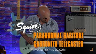 Video thumbnail for Squier Paranormal Baritone Cabronita Telecaster - Full Review by N Stuff Music