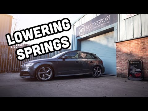 AUDI S3 - EIBACH LOWERING SPRINGS *TWO MINUTE TUESDAY*