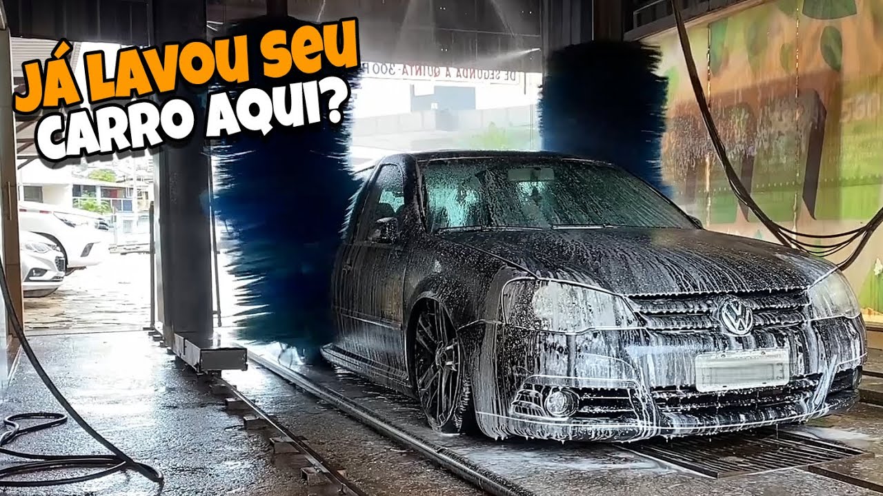 VOCÊ JÁ LAVOU SEU CARRO NESSA MÁQUINA, DUCHA RÁPIDA DE POSTO