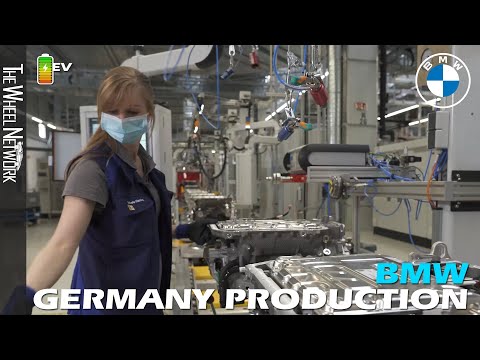 BMW Production of 5th Generation eDrive Electric Motor in Germany (Plant Dingolfing)
