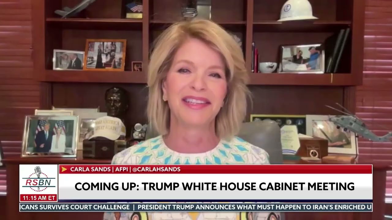 WATCH: RSBN's Matthew Alvarez Talks with Carla Sands of AFPI - 05/27/26