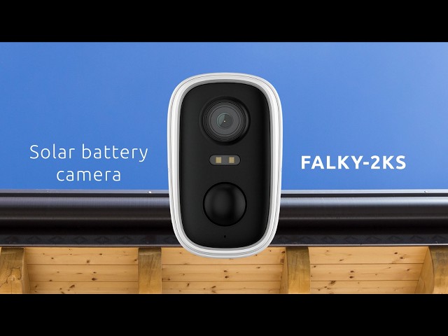 Cámara IP Strong Falky 2KS 2K Visión Nocturna Exterior Panel Solar Control por Voz Audio Bidireccional video