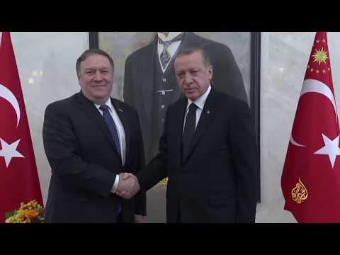 بومبيو يناقش مع الأتراك فحوى محادثاته بالرياض بشأن خاشقجي