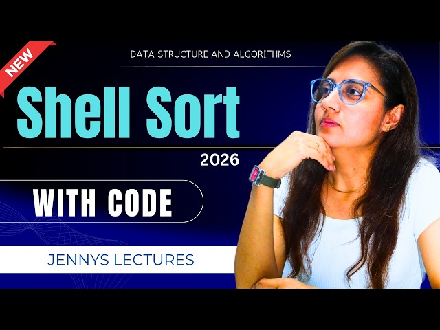 Shell Sort Algorithm | Theory, Dry Run, Code & Complexity Analysis | DSA Sorting Algorithms