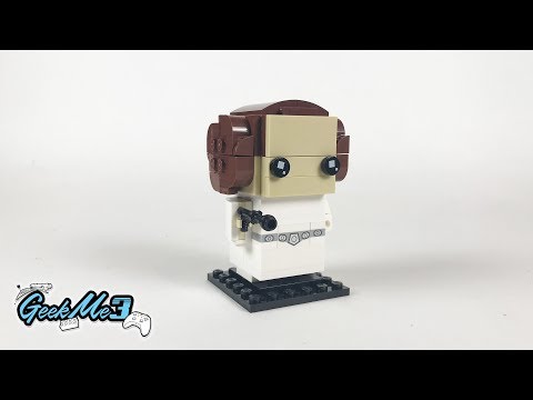 Vidéo LEGO BrickHeadz 41628 : Princesse Leia Organa