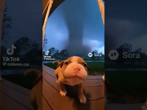 I am pibble wash my belly AHHH #pibble #dogs #dog #tornado #shorts #fyp #sora #ai #help