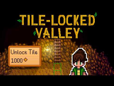 Unlocking the mines one tile at a time — Tile-Locked Valley ep. 5