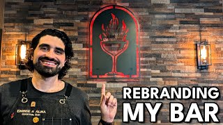 What I Learned Rebranding My Restaurant & Bar + QUESTIONS!