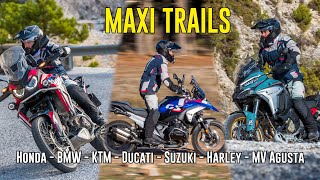 Pruebo las 7 MEJORES MAXI TRAILS del mercado! (BMW, Ducati, KTM, Harley, MV Agusta, Honda, Suzuki)
