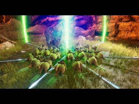 Ark Ascended Revenge of the Center. Ep 42:  Beavers VS Brood and Monkey