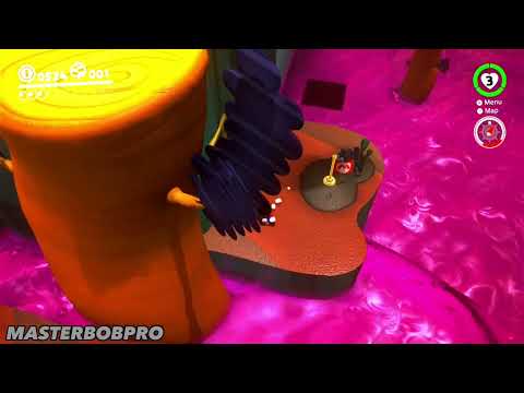 Super Mario Odyssey walkthrough pt6, lost kingdom (full game, no commentary)
