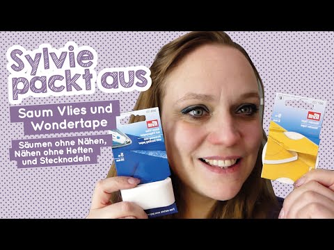 Sylvie unpacks - useful helpers - hem tape and Wondertape