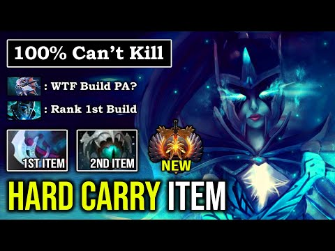NEW 1ST RANK PA Imba 1v5 Build Manta + Skadi No Need Desolator or Fury 100% Unkillable Meta DotA 2