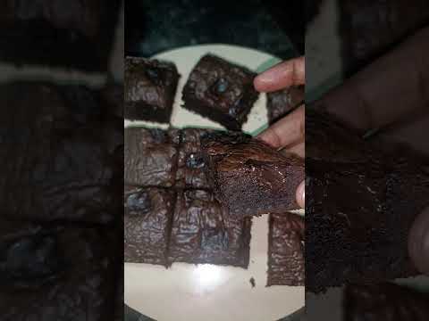 V.p.varshitha brownie ( completely home baking ). Wheat dark chocolate brownie