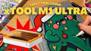Crafting with the xTool M1 Ultra: Making My Own Christmas Decor 🎄
