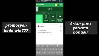 BetWinner Türkiye üyelik rehberi ve WIN77 promosyon kodu