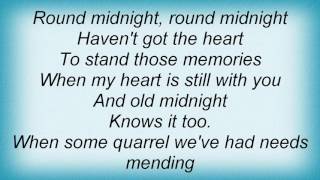 Sting - Round Midnight (feat. Andy Summers) Lyrics
