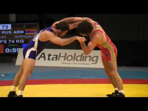 EM 2011 DORTMUND FINAL FS 74 KG TSARGUSH (RUS) - MURTAZALIEV (ARM)