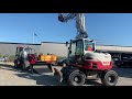 807286 Wheel excavator Take-Job TB295W, Incl Implement trolley and Implements -2015, 5180 hours }}