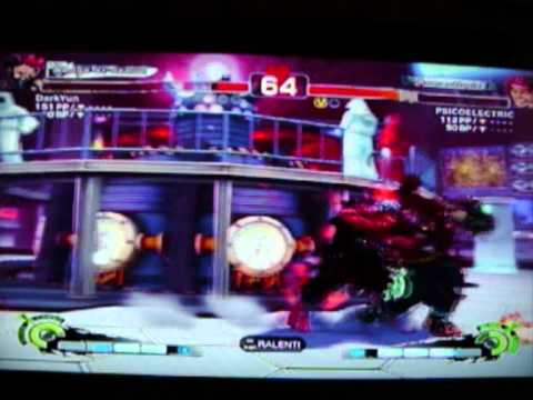 SSF4 AE Darkyun [AKUMA] VS PSICOELECTRIC [E.RYU]