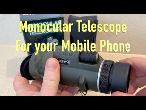 Monocular Telescope - Telescope for your Mobile Phone !