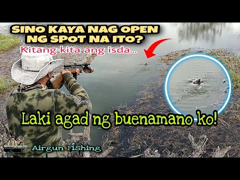 SINO KAYA NAG OPEN NG SPOT NA ITO? LAKI AGAD NG BUENAMANO KO/AIRGUN FISHING/MHEDDS JOE TV/VLOG#325