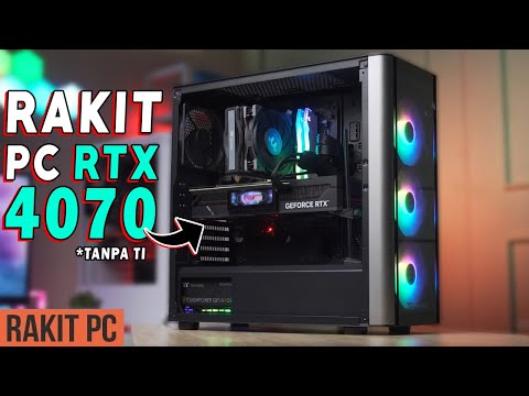 #78 Rakit PC Kenceng Pake VGA Colorful iGame GeForce RTX 4070 12GB Vulcan OC