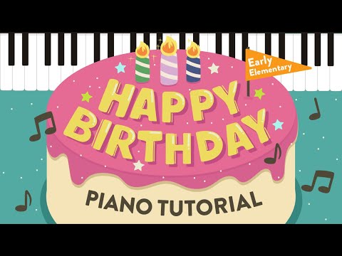 How to Play Happy Birthday on Piano | Super Easy Tutorial
