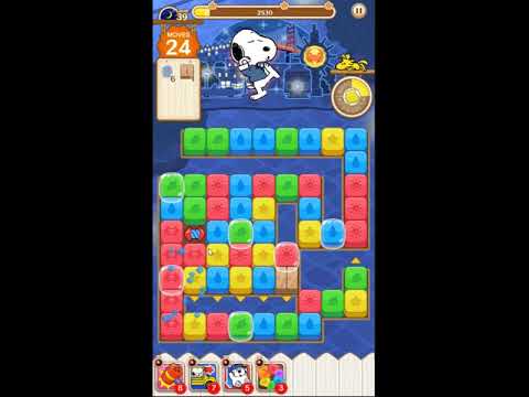 Snoopy Puzzle Journey Night Mode Level 39 - NO BOOSTERS 🐶🧩🧳 | SKILLGAMING ✔️