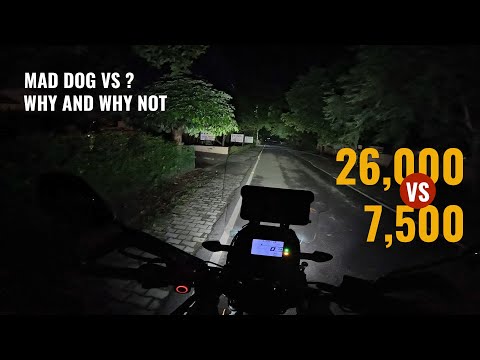 MADDOG vs Baja Designs |  Aux Light for Motorcycle | Expensive Vs Cheap | Face Off