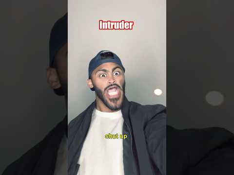 How to survive from intruder…😂💀 #comedy