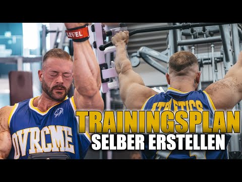 How to create your own training plan!