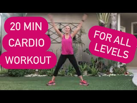 20 Minute Cardio Workout for all fitness levels | Michelle Wilson