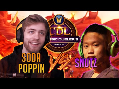 SODAPOPPIN vs. SNUTZ - CDL Semi-Finals (Druid vs. Warlock Duels WoW: Classic)