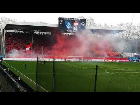 Pyro SV Waldhof Mannheim - 1. FC Kaiserslautern  (29.02.2020)
