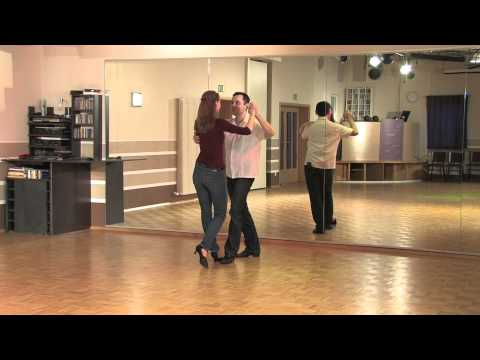 Rumba geschlossene Linksdrehung