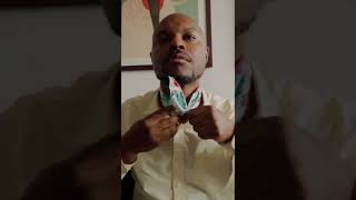 How to tie a neckerchief #clothesdown #mensfashion #menswear #fashion