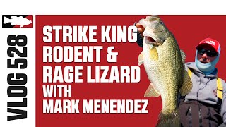 Menendez Fishing SK Rodent & Rage Lizard on Lake Z