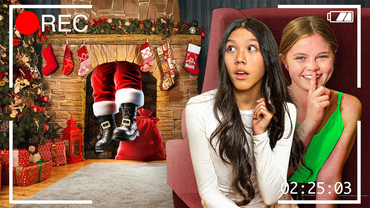 I BUILT A TRAP TO CATCH SANTA *Hidden Cameras*