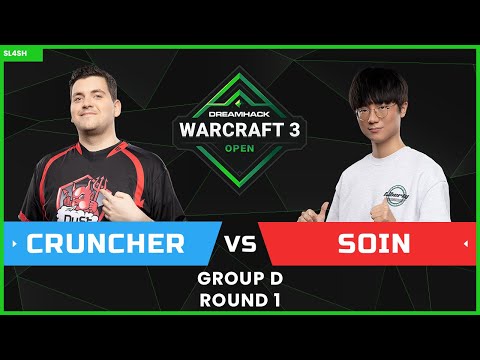DreamHack Warcraft III Open 2021 Finals - [HU] Cruncher vs. Soin [ORC] - Group D