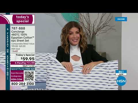 HSN | Not Just White Sale  - Concierge Collection 01.16.2023 - 02 AM